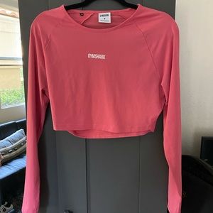 Gymshark long sleeve crop top